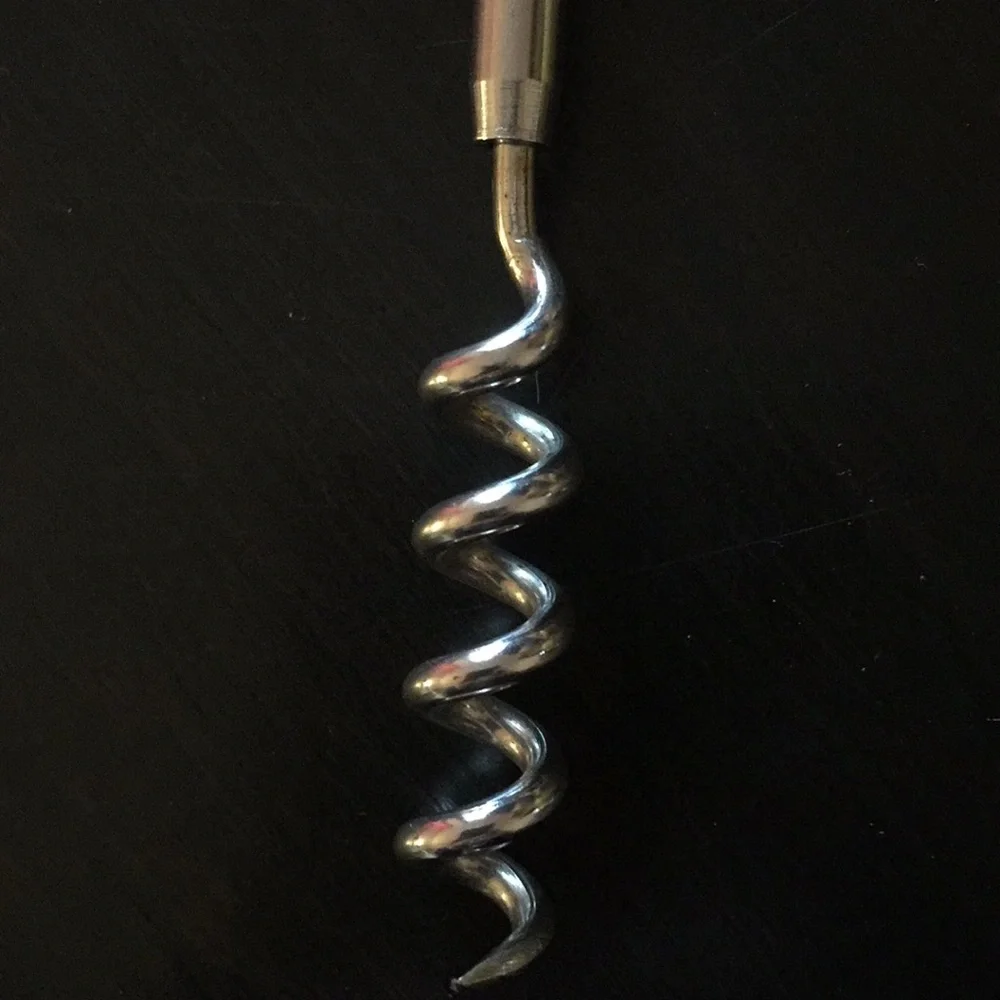 NAUTICA Silver plate corkscrew old fashioned​